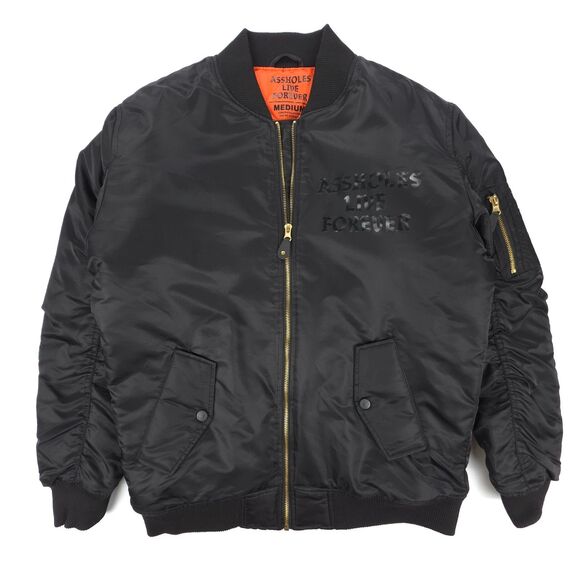 Black Bomber Jacket - Picture 1 of 9